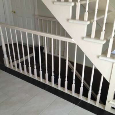 Escalier sablage