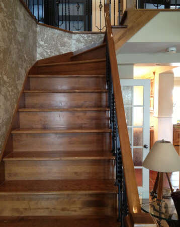 Escalier rénovation